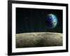 Earthrise from the Moon, Artwork-null-Framed Photographic Print