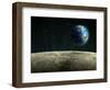 Earthrise from the Moon, Artwork-null-Framed Photographic Print