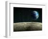 Earthrise from the Moon, Artwork-null-Framed Photographic Print