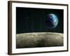 Earthrise from the Moon, Artwork-null-Framed Photographic Print
