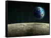 Earthrise from the Moon, Artwork-null-Framed Stretched Canvas