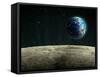 Earthrise from the Moon, Artwork-null-Framed Stretched Canvas