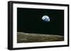 Earthrise Over Moon, Apollo 8-null-Framed Premium Photographic Print