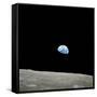 Earthrise Over Moon, Apollo 8-null-Framed Stretched Canvas