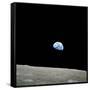 Earthrise Over Moon, Apollo 8-null-Framed Stretched Canvas