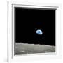 Earthrise Over Moon, Apollo 8-null-Framed Photographic Print