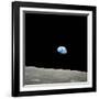 Earthrise Over Moon, Apollo 8-null-Framed Photographic Print