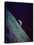 Earthrise over the Moon Taken by the Apollo 17 Crew-null-Stretched Canvas