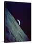 Earthrise over the Moon Taken by the Apollo 17 Crew-null-Stretched Canvas