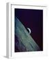 Earthrise over the Moon Taken by the Apollo 17 Crew-null-Framed Premium Photographic Print