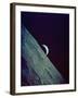 Earthrise over the Moon Taken by the Apollo 17 Crew-null-Framed Photographic Print