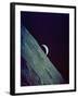 Earthrise over the Moon Taken by the Apollo 17 Crew-null-Framed Photographic Print