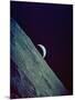 Earthrise over the Moon Taken by the Apollo 17 Crew-null-Mounted Photographic Print