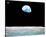 Earthrise over the Moon-null-Stretched Canvas