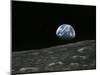 Earthrise Photograph, Artwork-Richard Bizley-Mounted Premium Photographic Print