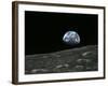 Earthrise Photograph, Artwork-Richard Bizley-Framed Photographic Print