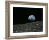 Earthrise Photograph, Artwork-Richard Bizley-Framed Photographic Print