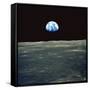 Earthrise Photographed From Apollo 11 Spacecraft-null-Framed Stretched Canvas