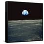 Earthrise Photographed From Apollo 11 Spacecraft-null-Framed Stretched Canvas