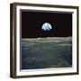 Earthrise Photographed From Apollo 11 Spacecraft-null-Framed Premium Photographic Print