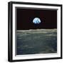Earthrise Photographed From Apollo 11 Spacecraft-null-Framed Premium Photographic Print
