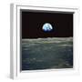 Earthrise Photographed From Apollo 11 Spacecraft-null-Framed Premium Photographic Print