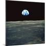 Earthrise Photographed From Apollo 11 Spacecraft-null-Mounted Premium Photographic Print