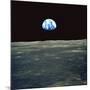 Earthrise Photographed From Apollo 11 Spacecraft-null-Mounted Photographic Print