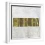 Earthy Background Image And Design Element Depicting The Word "Simplify"-nagib-Framed Art Print