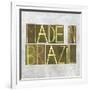 Earthy Background Image And Design Element Depicting The Words "Made In Brazil"-nagib-Framed Art Print