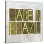 Earthy Background Image And Design Element Depicting The Words "Made In Brazil"-nagib-Stretched Canvas