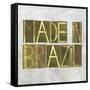 Earthy Background Image And Design Element Depicting The Words "Made In Brazil"-nagib-Framed Stretched Canvas