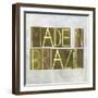 Earthy Background Image And Design Element Depicting The Words "Made In Brazil"-nagib-Framed Art Print