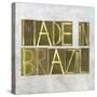 Earthy Background Image And Design Element Depicting The Words "Made In Brazil"-nagib-Stretched Canvas