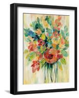 Earthy Colors Bouquet I-Silvia Vassileva-Framed Art Print