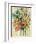 Earthy Colors Bouquet I-Silvia Vassileva-Framed Art Print