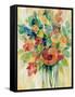 Earthy Colors Bouquet I-Silvia Vassileva-Framed Stretched Canvas