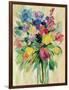 Earthy Colors Bouquet II-Silvia Vassileva-Framed Art Print