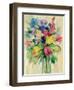 Earthy Colors Bouquet II-Silvia Vassileva-Framed Art Print