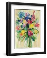 Earthy Colors Bouquet II-Silvia Vassileva-Framed Art Print