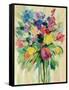 Earthy Colors Bouquet II-Silvia Vassileva-Framed Stretched Canvas