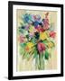 Earthy Colors Bouquet II-Silvia Vassileva-Framed Art Print