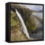 Eas Fors Waterfall, Near Ulva Ferry, Isle of Mull-Gary Cook-Framed Stretched Canvas