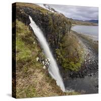 Eas Fors Waterfall, Near Ulva Ferry, Isle of Mull-Gary Cook-Stretched Canvas
