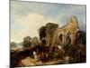 Easby Abbey, C.1852-1856-James Peel-Mounted Giclee Print