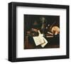 Ease-William Michael Harnett-Framed Art Print