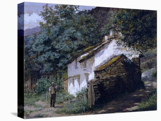 Easedale Cottage, 1882-George Sheridan Knowles-Stretched Canvas