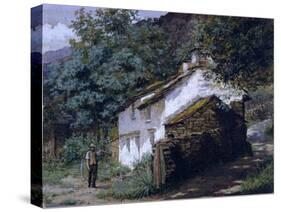 Easedale Cottage, 1882-George Sheridan Knowles-Stretched Canvas