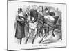 Easing the Curb, 1869-John Tenniel-Mounted Giclee Print