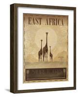 East Africa-Ben James-Framed Art Print